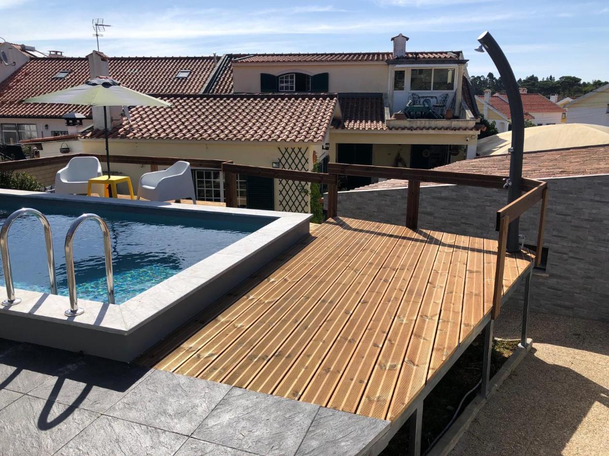 Ferienwohnung Sun House - Near Sintra - Kitchen - Pool Exterior foto