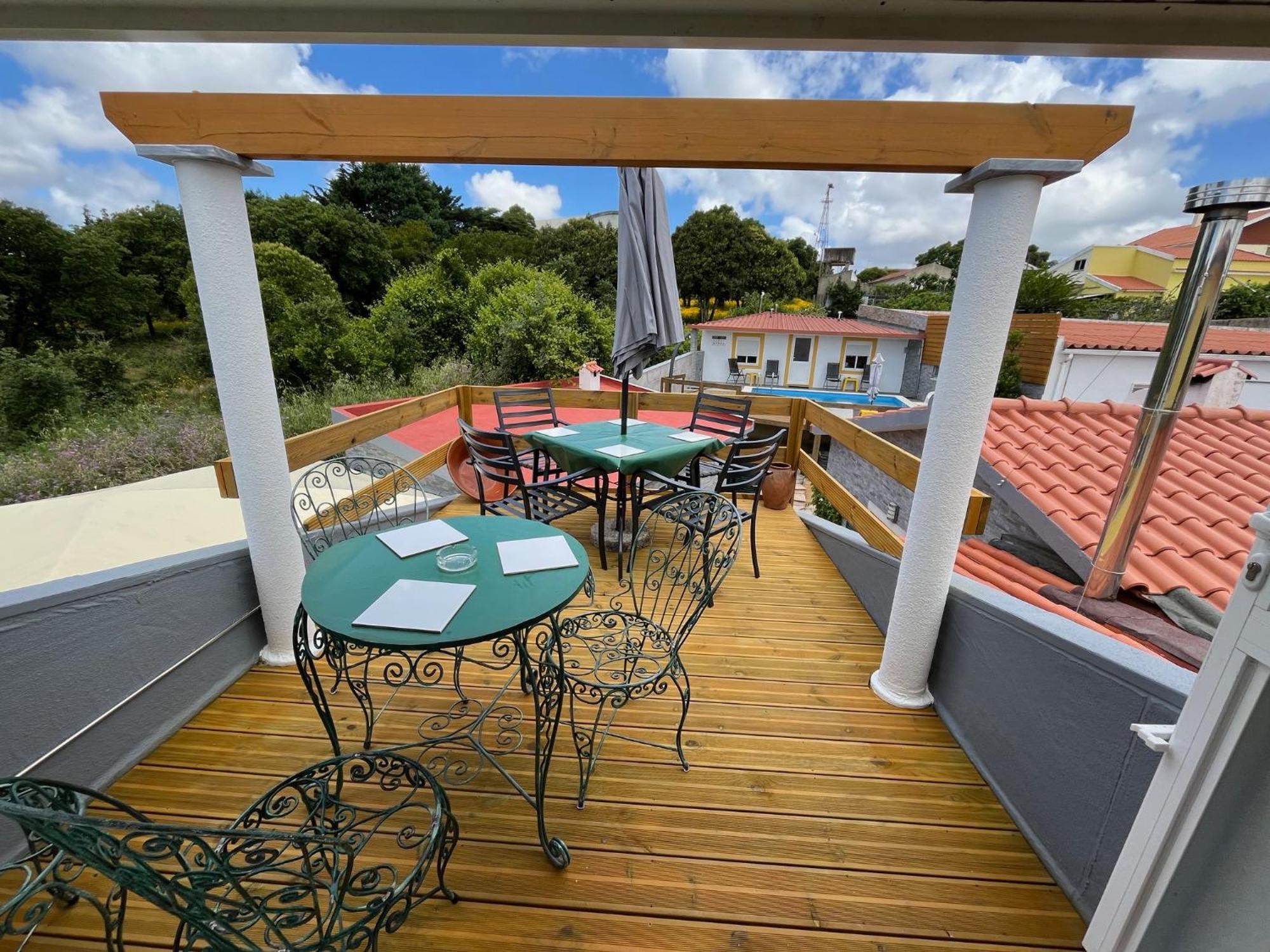 Ferienwohnung Sun House - Near Sintra - Kitchen - Pool Exterior foto